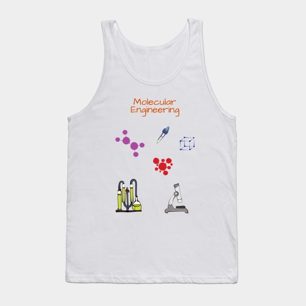 Molecular engineer Chemical engineering Tank Top by DiegoCarvalho